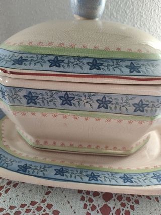 Sopera y bandeja de cerámica PAVILLON CLASS