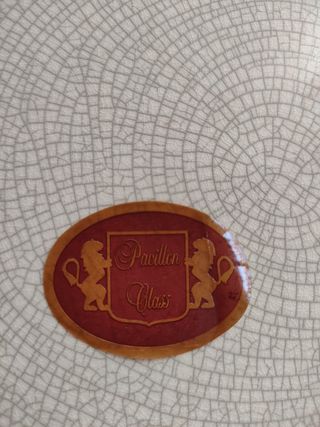 Sopera y bandeja de cerámica PAVILLON CLASS