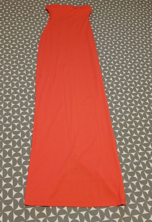 vestido tubo rojo Asos talla S