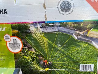 Aspersor gardena jardín