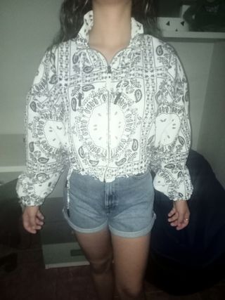 cazadora de mujer corta,talla S