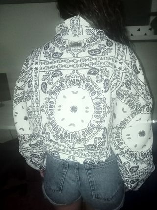 cazadora de mujer corta,talla S