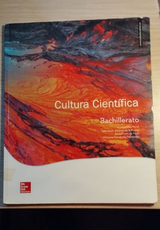 Libro cultura científica 1 bachillerato