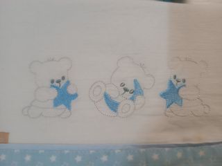 colchón cuna solo 1 uso + conjunto ropa de cuna