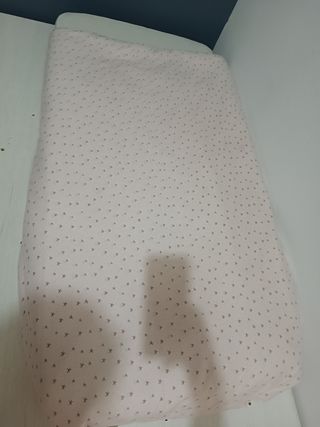 colchón cuna solo 1 uso + conjunto ropa de cuna