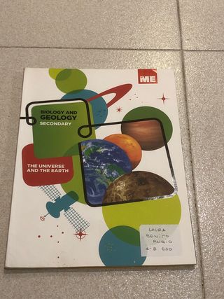 Libro biología y geología BYME secundaria