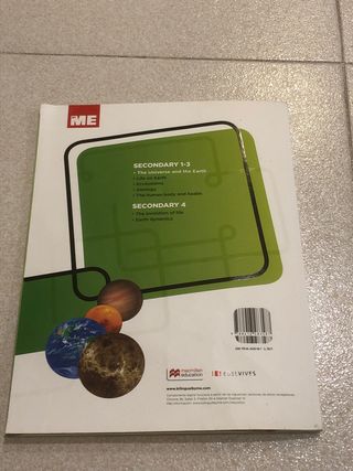 Libro biología y geología BYME secundaria