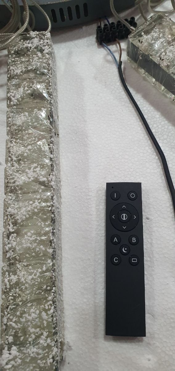 LAMPARA TECHO DISEÑO ARAÑA CRISTAL LED