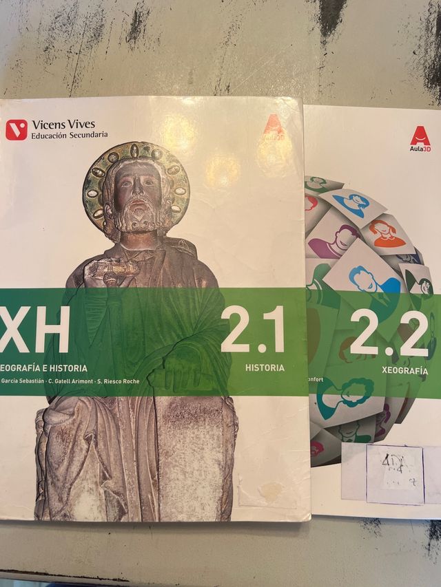 Libros Xeografía e historia 2 ESO