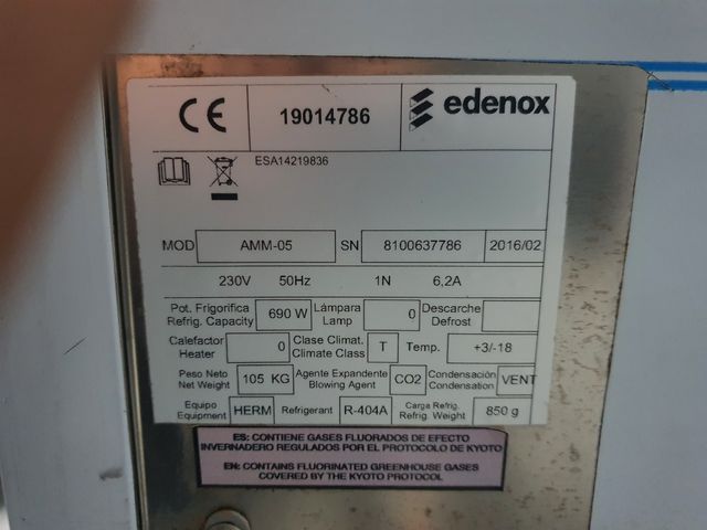 abatidor de temperatura