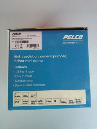 Domo fijo interior Pelco FD2-IRV10-6X