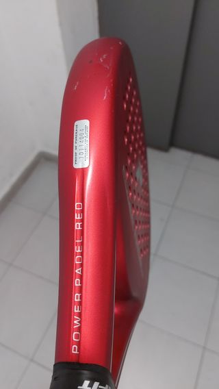 Pala Power Padel Red mate