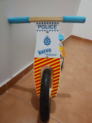 Bicicleta de equilibrio de madera