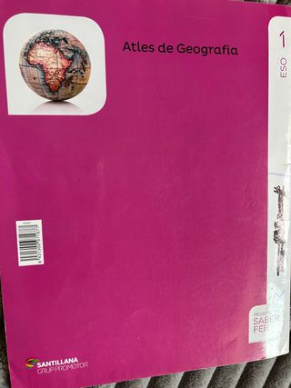 Libros geografía i historia + atlas 1 eso