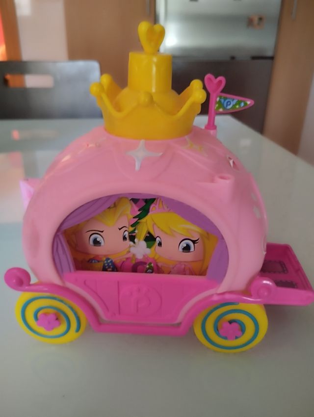 castillo pinypon y carroza