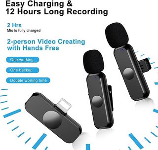 Microfono Inalámbrico solapa para iPhone NUEVOS