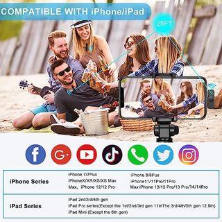 Microfono Inalámbrico solapa para iPhone NUEVOS