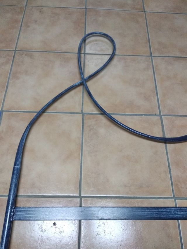 cabecero de cama echo en forja .