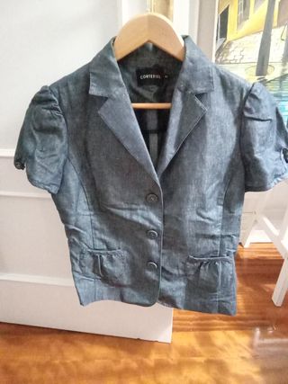 chaqueta manga corta T.44