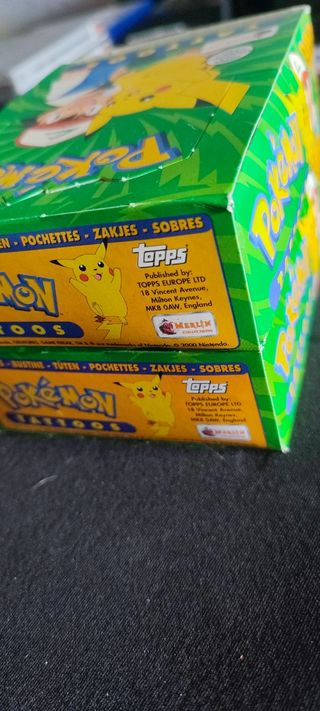 2x CAJAS POKEMON TATTOO MERLIN