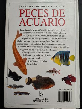 Peces de acuario de la Editorial Omega