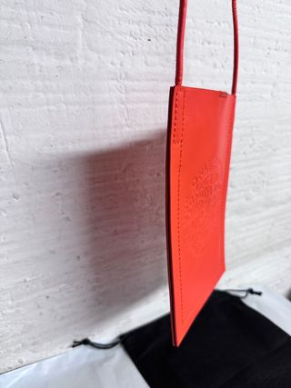 BOLSO BIMBA Y LOLA PIEL NARANJA NUEVO