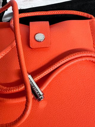 BOLSO BIMBA Y LOLA PIEL NARANJA NUEVO