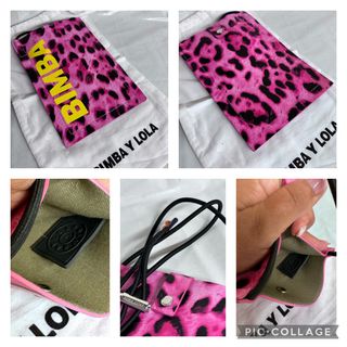 BOLSO BIMBA Y LOLA LEOPARDO ROSA NUEVO