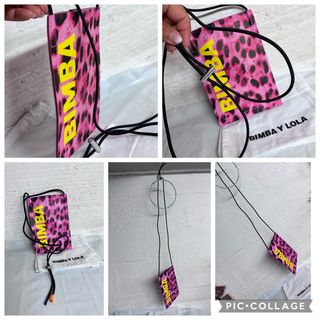 BOLSO BIMBA Y LOLA LEOPARDO ROSA NUEVO