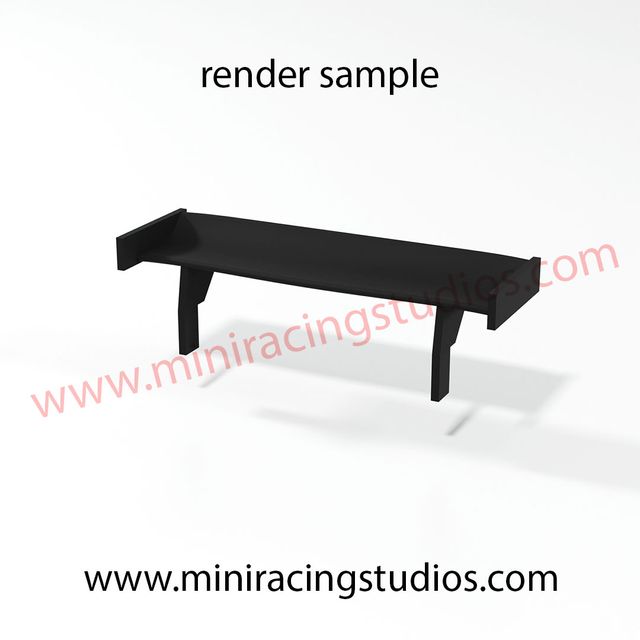 Aleron 3D Aston Martin DBR9 de SCALEXTRIC