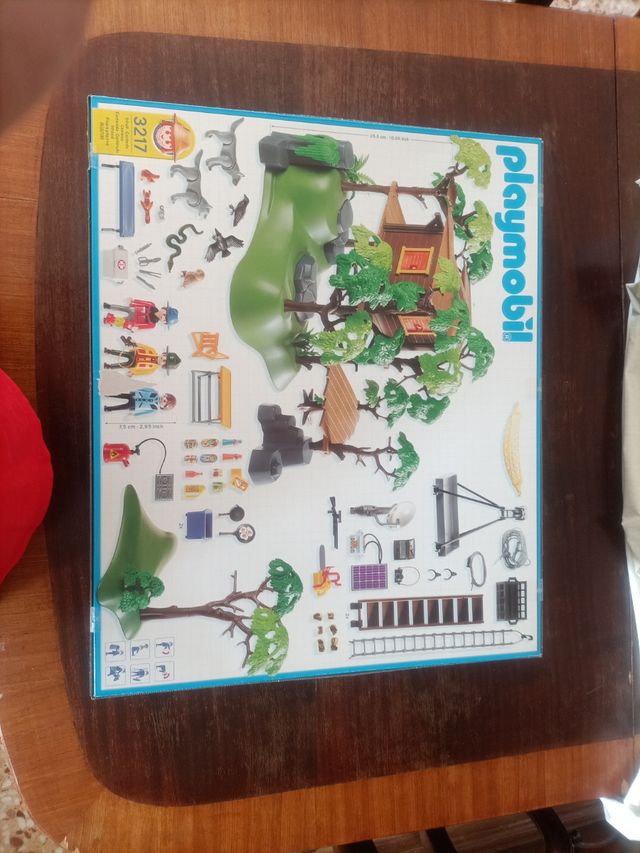 Caja Playmobil Casa del árbol referencia 3217
