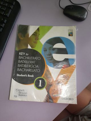 Libro inglés Key to Bachillerato (student's book)