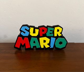 Logo super Mario 