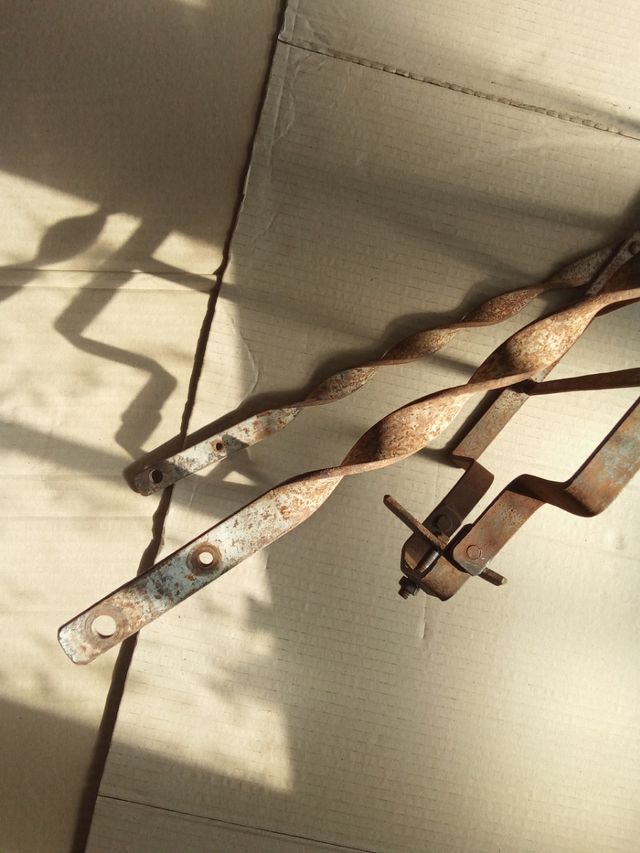 PORTABULTOS bicicletta aste anni 30 40 50 60