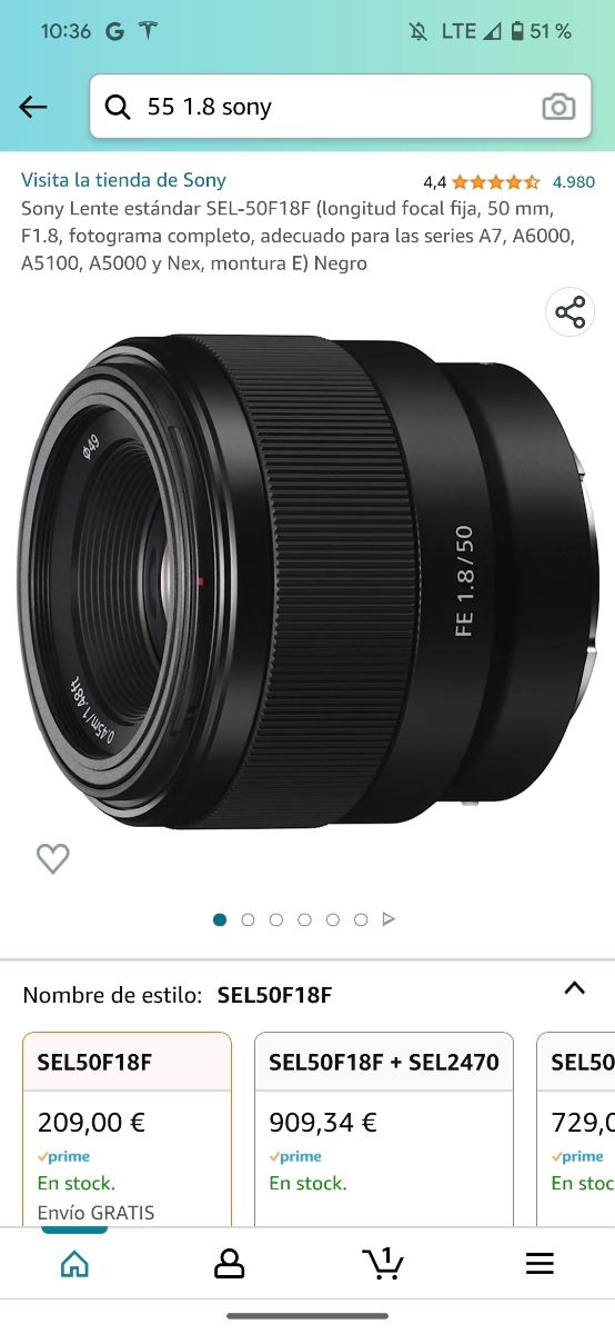 cámara Sony a7 ii más objetivos y flash