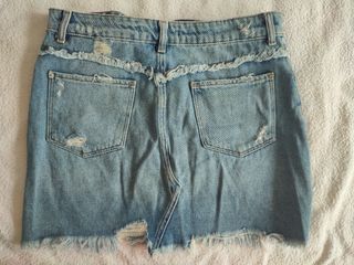 Falda vaquera Zara