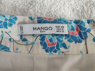 Minifalda estampada Mango