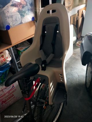 silla para la bici