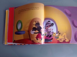 3 libros de la coleccion: La casa de Mickey Mouse.
