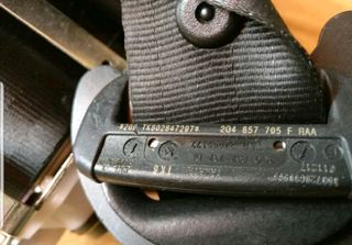VW Polo cinturones delanteros 2018