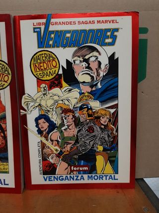 VENGADORES VENGANZA MORTAL Y FINAL MARVEL