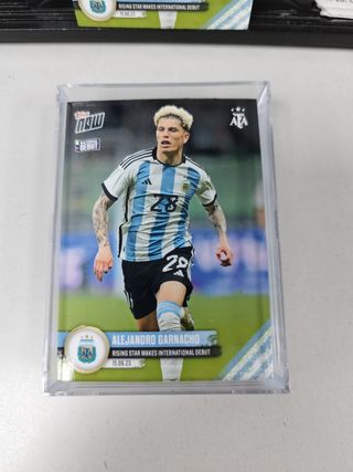 Garnacho Rookie Debut Argentina Topps 