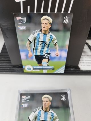 Garnacho Rookie Debut Argentina Topps 
