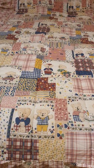 Conjunto cortinas y colcha infantil