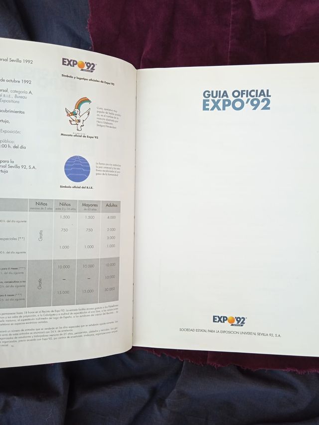 Guía Expo' 92 Sevilla