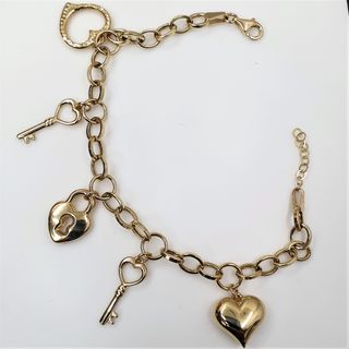 PULSERA ORO 18K COLGANTES