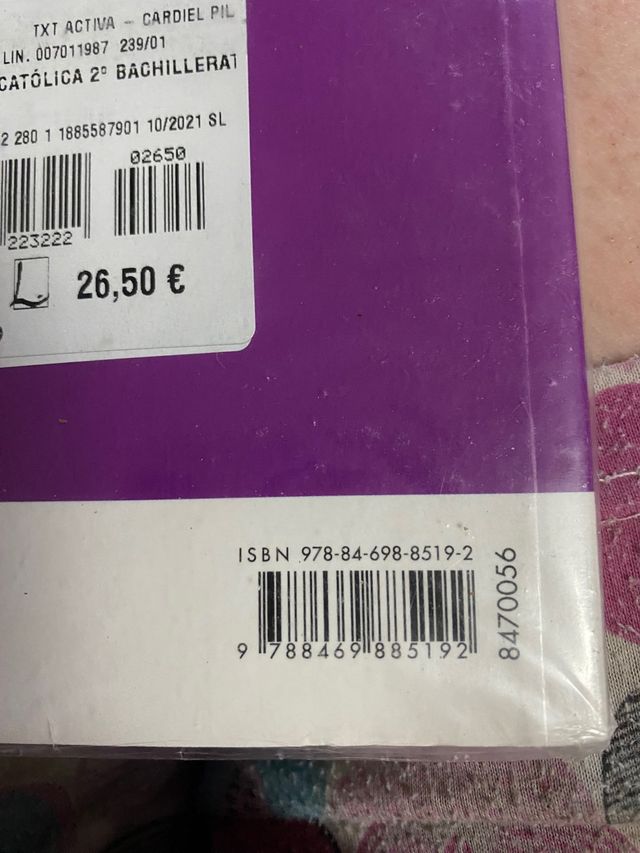 Libro, religión Anaya 2 bachiller