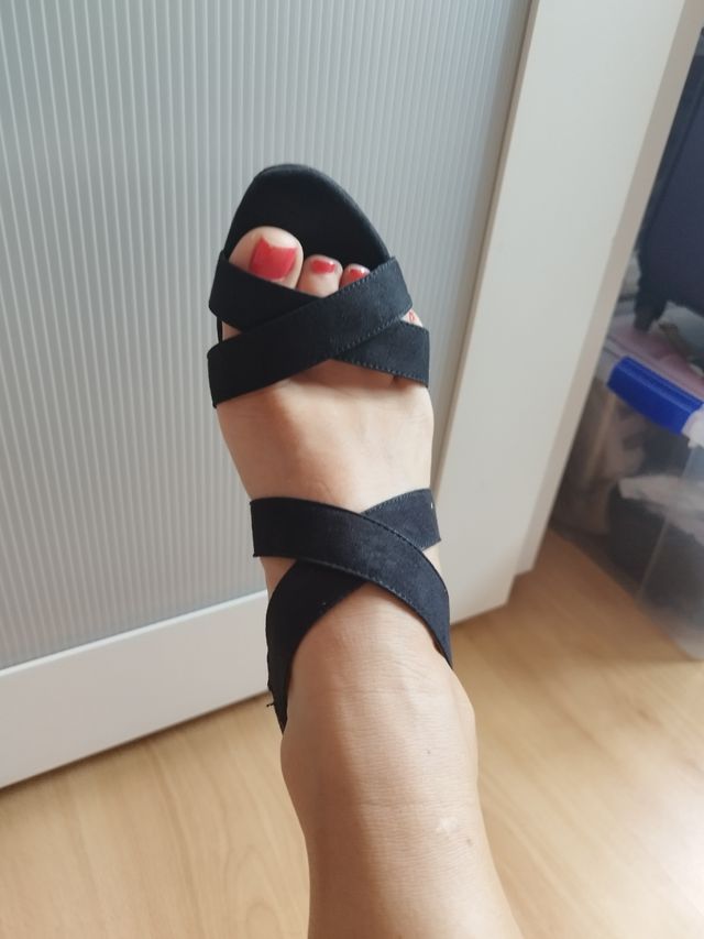 Sandalias tacón