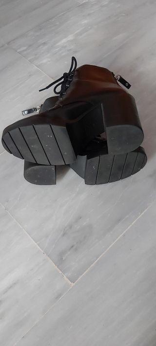 Botines negros Pull&Bear