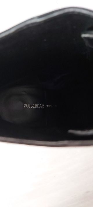Botines negros Pull&Bear